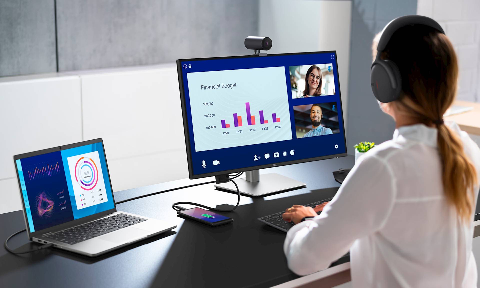 Dell Pro 27 Plus 4K USB-C Hub Monitör - P2725QE 3840x2160 100Hz